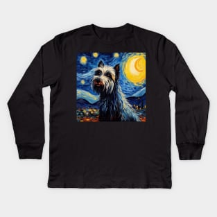 Skye Terrier Kids Long Sleeve T-Shirt